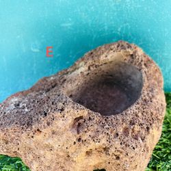 Unique Lava Rock Planters – All Natural, Perfect for Succulents and Air Plants.C
