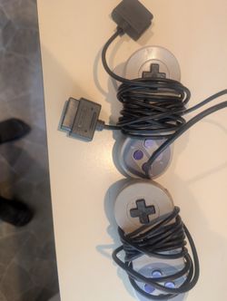 Original Super Nintendo Controllers