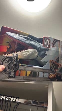 Jurassic world real feel mosasaurus big figure Matel