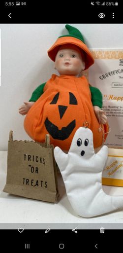 1995 Ashton Drake Pumpkin Doll