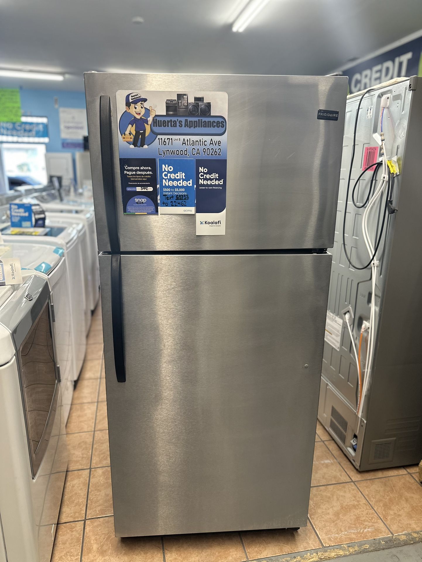 Frigidaire Stainless Steel Refrigerator
