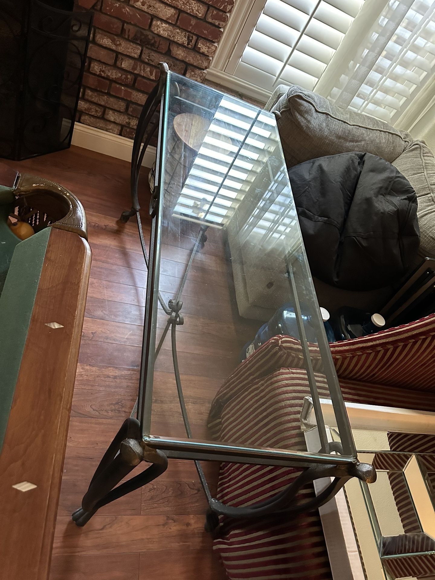 2 Luxury Glass Tables