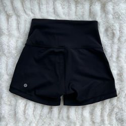 Black Lulumelon Shorts