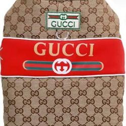  Gucci Dog PufferJacket with Leash