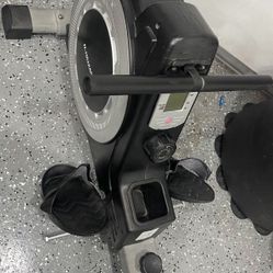 Magnetic Rowing Machine Workout 