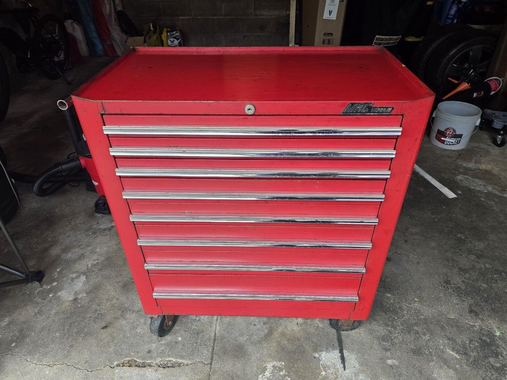 1980s MAC Tools 8 Drawer Tool Box