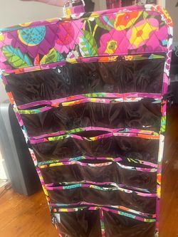 Vera Bradley Va Va Bloom Hanging Travel Organizer