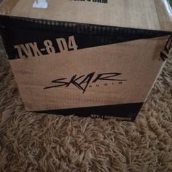 Pair Of 8" Skar ZVX -8 D4 900w Rms Power 