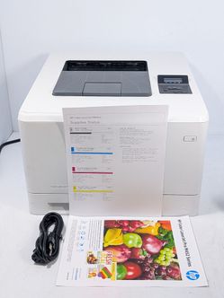 HP LaserJet Pro M452nw Wireless Color Laser Printer Page Count 4643