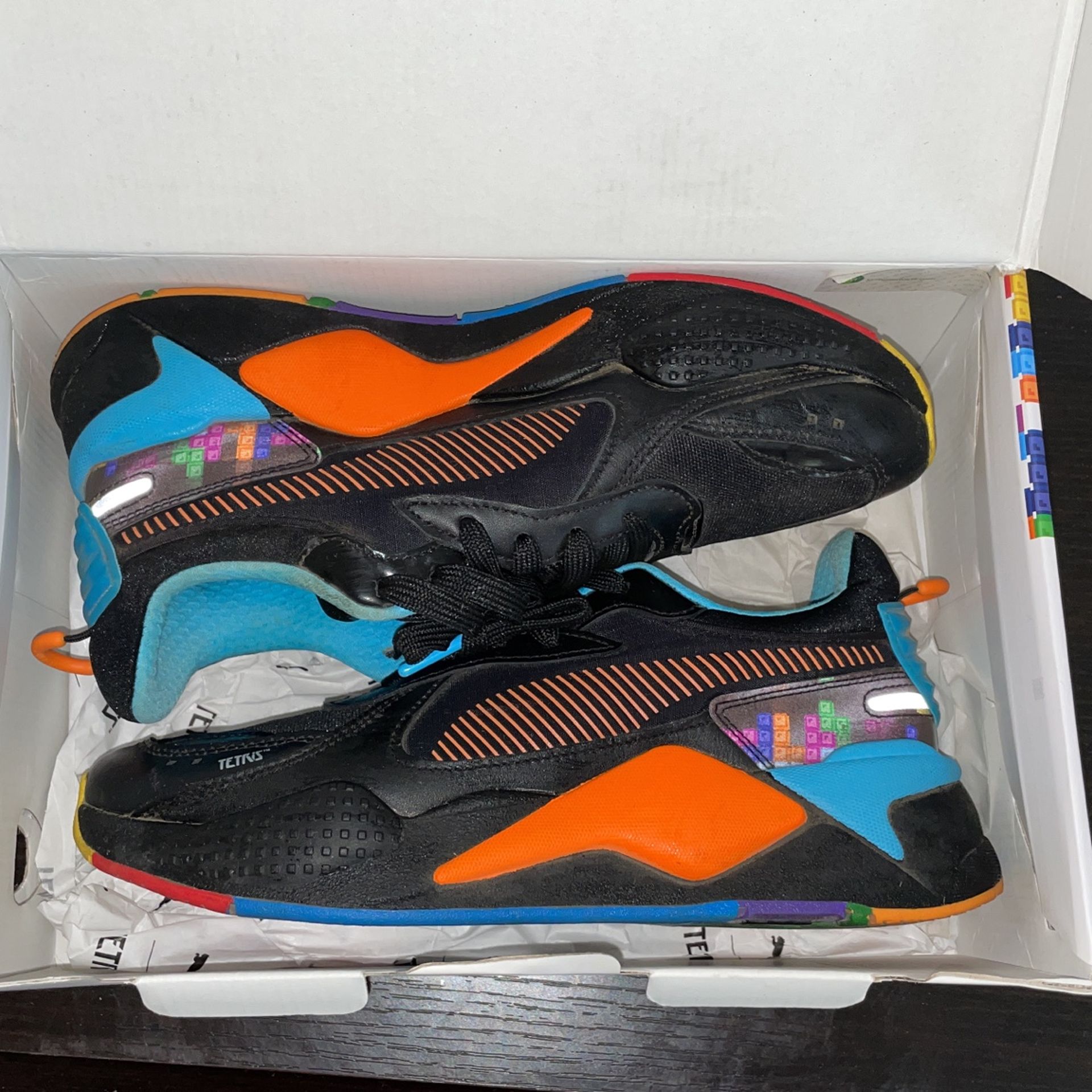 Puma RS-X Tetris Colors. Size 7Y