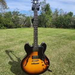 Epiphone Dot VS - Vintage Sunburst - Semi-Hollow Electric Guitar (2013)