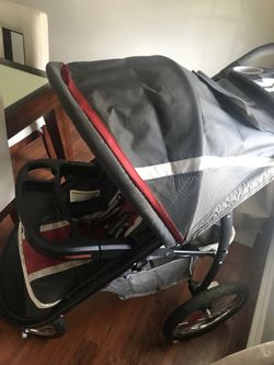 Graco fastaction fold jogger click connect best sale travel system chili red