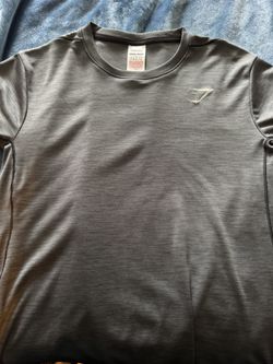Gym Shark Gray Shirt (small)