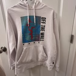 Vintage Retro 90's Vans Off the Wall Hoodie Adult Small 