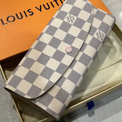 Louis Vuitton Damier Womens Folding Wallets