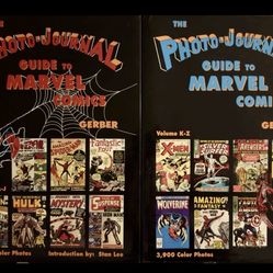 Photo-Journal Guide to Marvel Comics Vol 3/4 A–J, K–Z Hardcover 2 Book Set