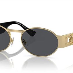 VERSACE OVAL SUNGLASSES