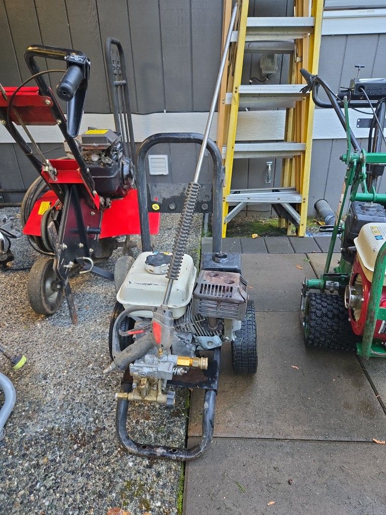 Small Pressure Wash With A Honda GX200