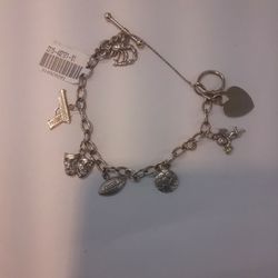 14k Charm Bracelet 