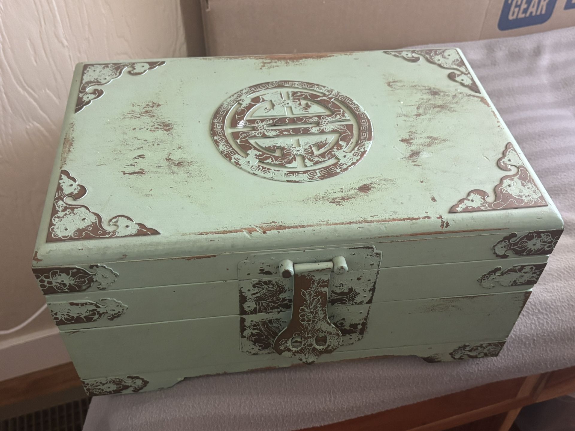 Beautiful Vintage Chinese Jewelry Box