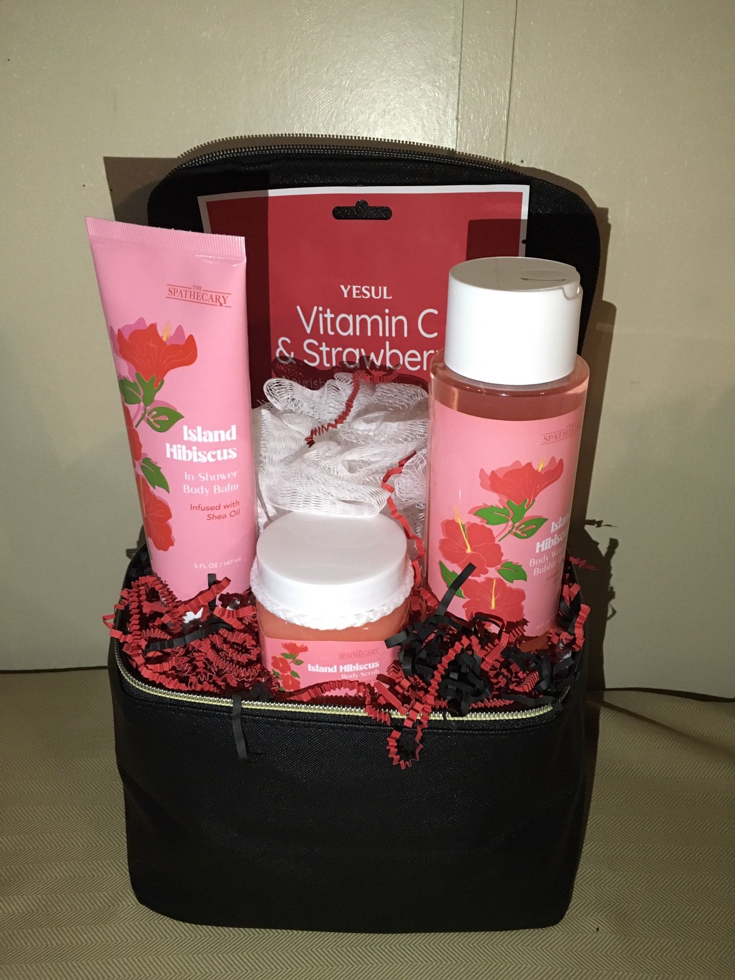 Mothers Day Makeup Bag Basket