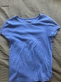 American eagle blue shirt