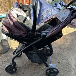 Graco snugride 30 click connect hot sale travel system