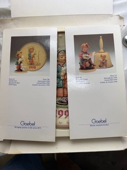 Goebel Hummel 1990 Annual Plate Figurine