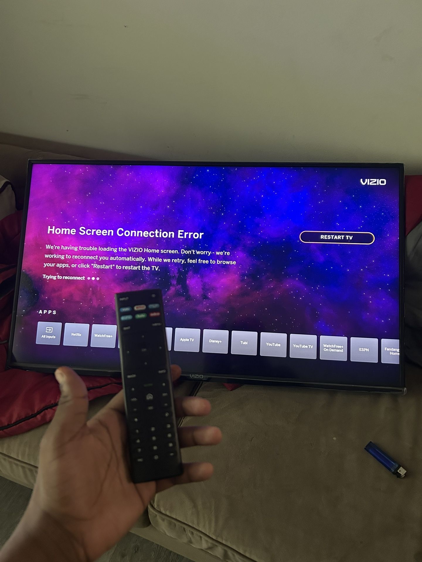 Vizio 40 Inch 1080p Smart TV