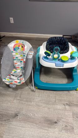 Baby walker and bouncer