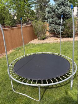 Free 8 foot trampoline