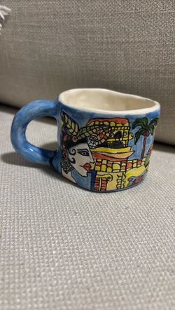 Ceramic mug (hand made)