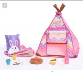 Chelsea camping set Barbie