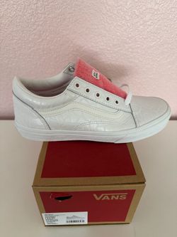 New Vans Old Skool Faux Fur White Giraffe Size 5.5