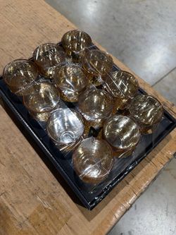 Free glass tea light candle holders