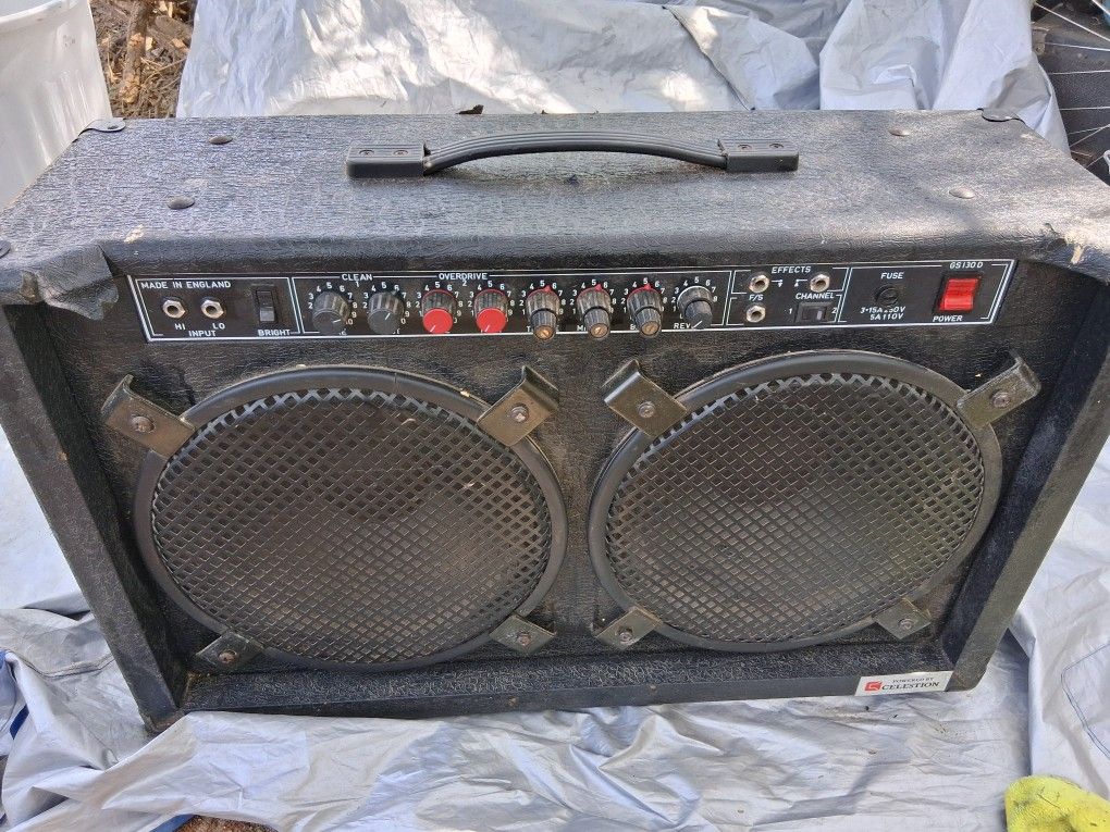 KMD GS130D 130W 2x12” Celestion Guitar Combo Amplifier