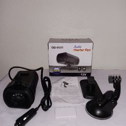 YGQ Portable Car Heater For Cars-Truckers 12v Car Heater That Plugs Into Cigarette Lighter And Mount