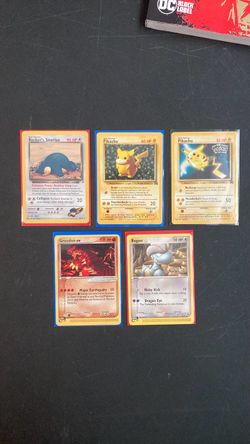 Pokémon vintage card lot