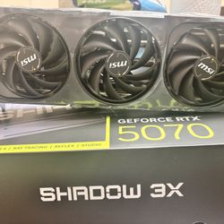 MSI RTX 5070 12G SHADOW 3X OC