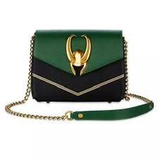 Loungefly Women's Loki Crossbody Bag Marvel Collection Green