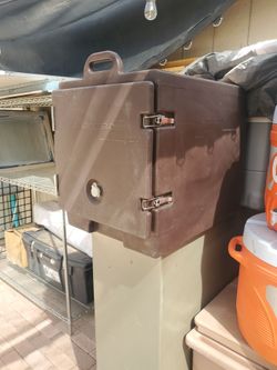 Hot box or cold food keeper  BY CAMBRO I ASK  $100.00 CASH