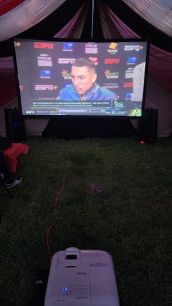 Outdoor Movie Equipment R,E,N,T