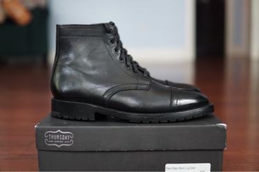 Thursday Boot Co. Black Major Boot Lug Sole