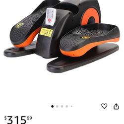 Brand New Mini Electric Elliptical Stepper – Compact & Portable!