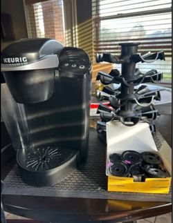 Keurig Coffee Maker Bundle – Includes Reusable Filters & Pod Organizer