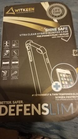 6S/6S plus Case and tempered glass