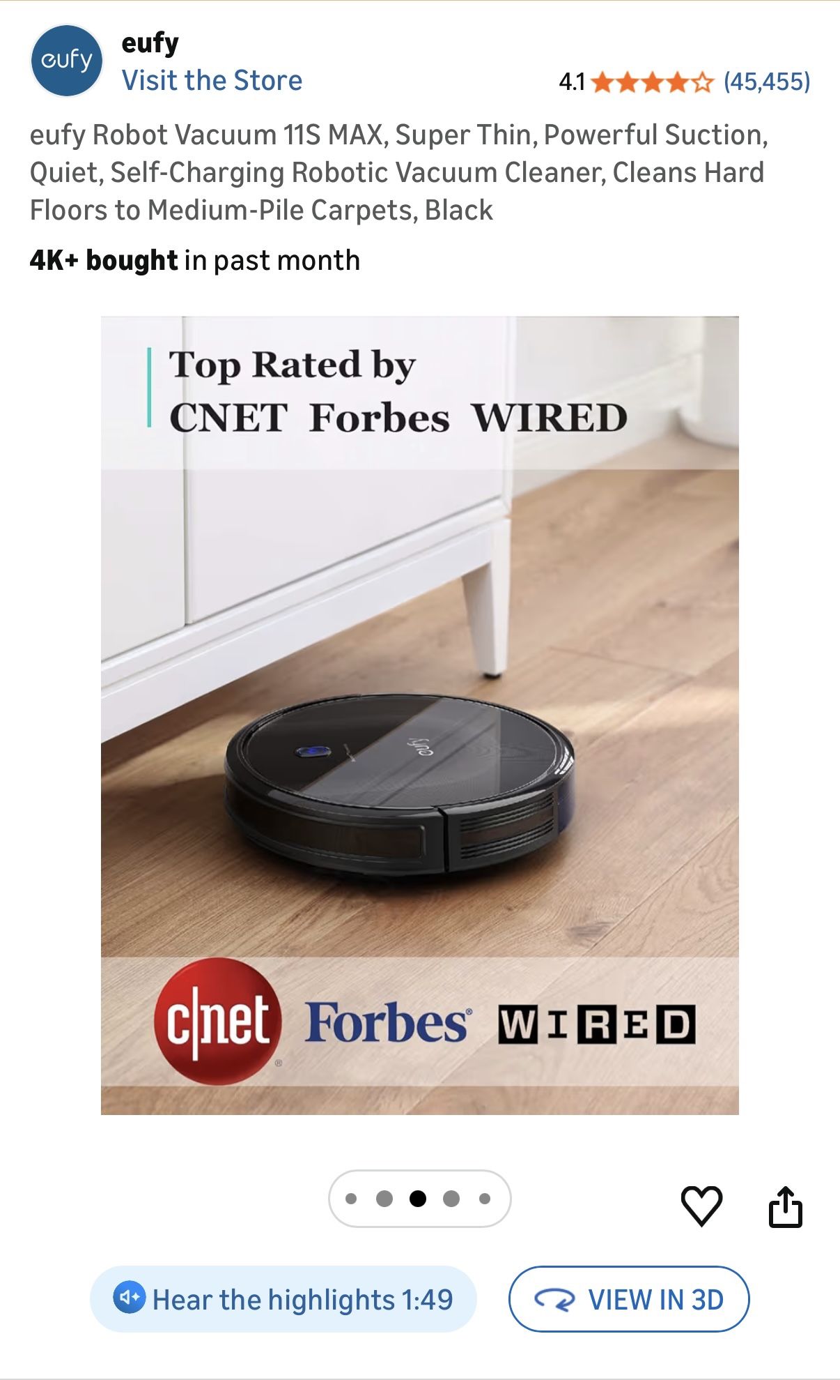 Eufy Robocall 30c Max