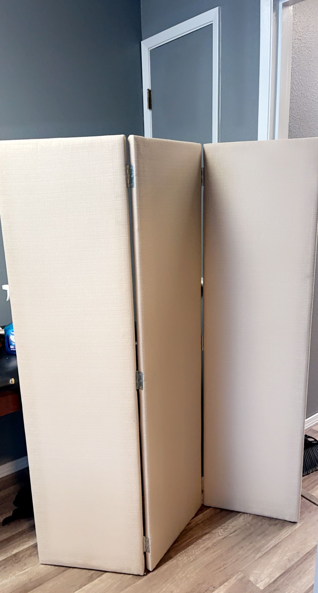 Tan Room Divider