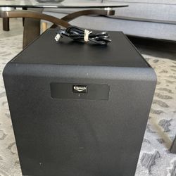 Klipsch SW-350  8" Down Firing 350 Watt Subwoofer  Black 