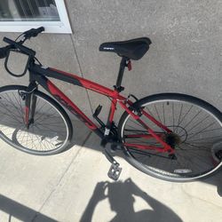 700c Hyper Bicycle Spin Fit Hybrid Bike, Adults 